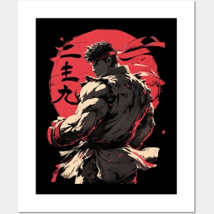 ryu Posters and Art